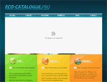 Tablet Screenshot of eco-catalogue.pro